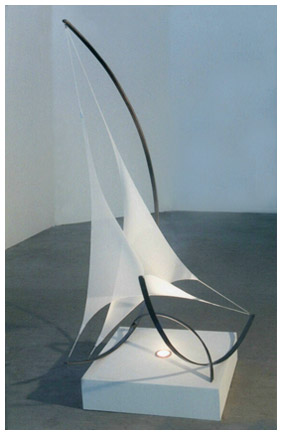 2 Sail, sculpture by Denise Pipkin